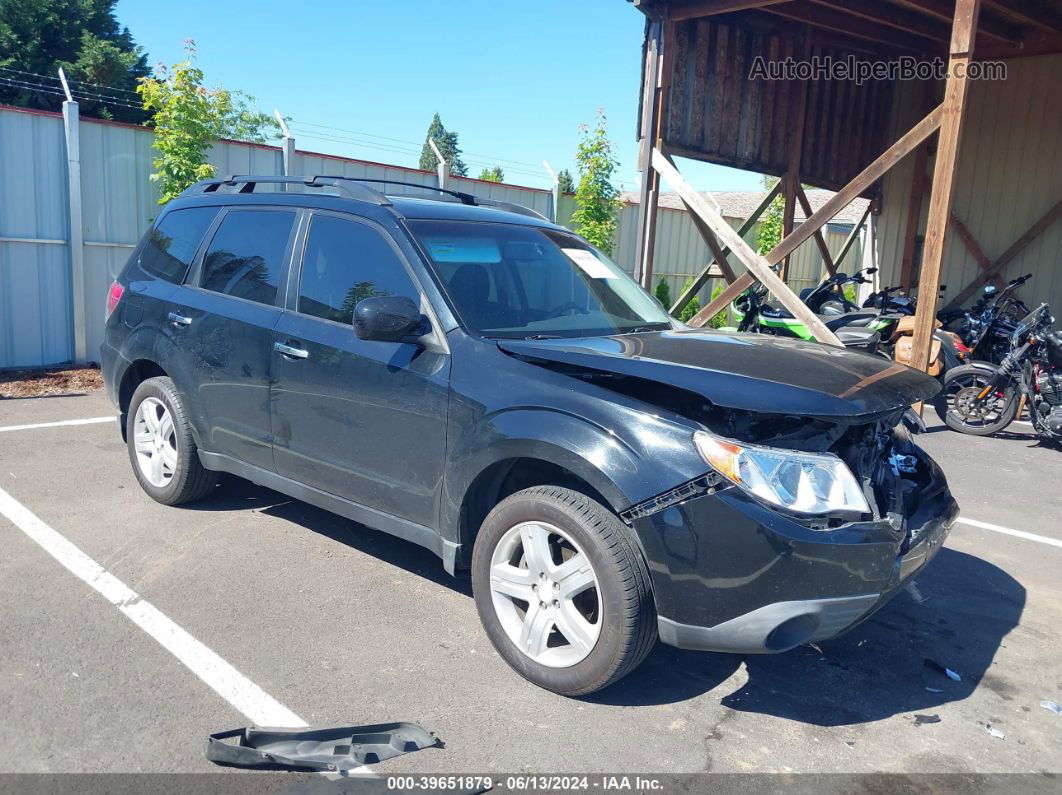 2009 Subaru Forester 2.5x Черный vin: JF2SH63689G702691