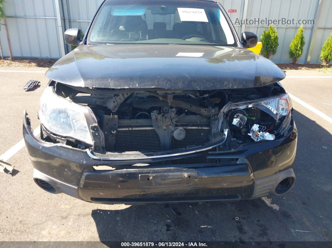 2009 Subaru Forester 2.5x Черный vin: JF2SH63689G702691