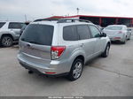 2009 Subaru Forester 2.5x Silver vin: JF2SH63689H707822