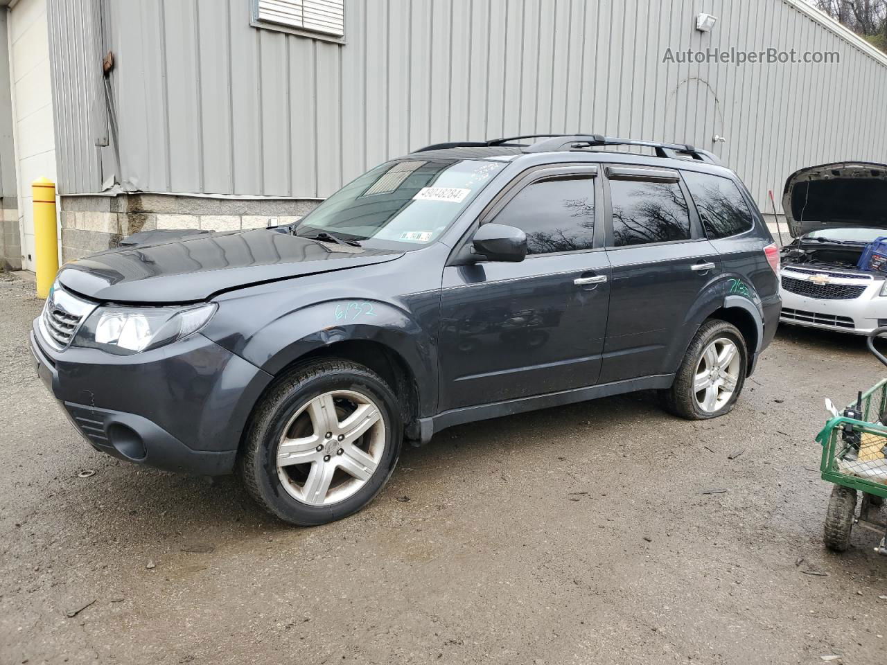 2009 Subaru Forester 2.5x Premium Gray vin: JF2SH63689H723938