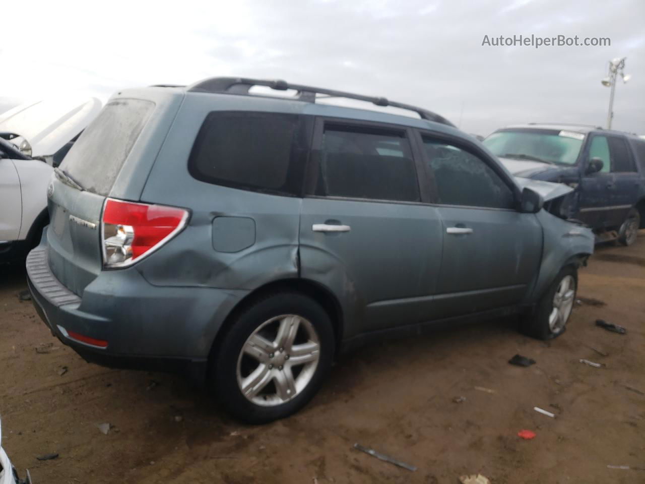 2009 Subaru Forester 2.5x Premium Синий vin: JF2SH63689H746569