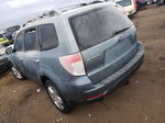 2009 Subaru Forester 2.5x Premium Blue vin: JF2SH63689H746569