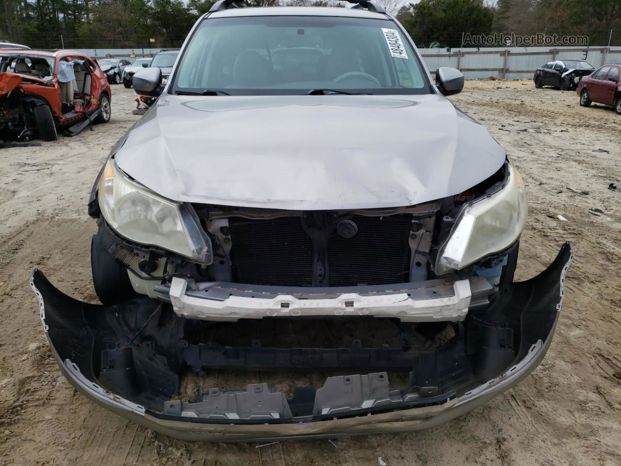 2009 Subaru Forester 2.5x Premium Silver vin: JF2SH63689H751514