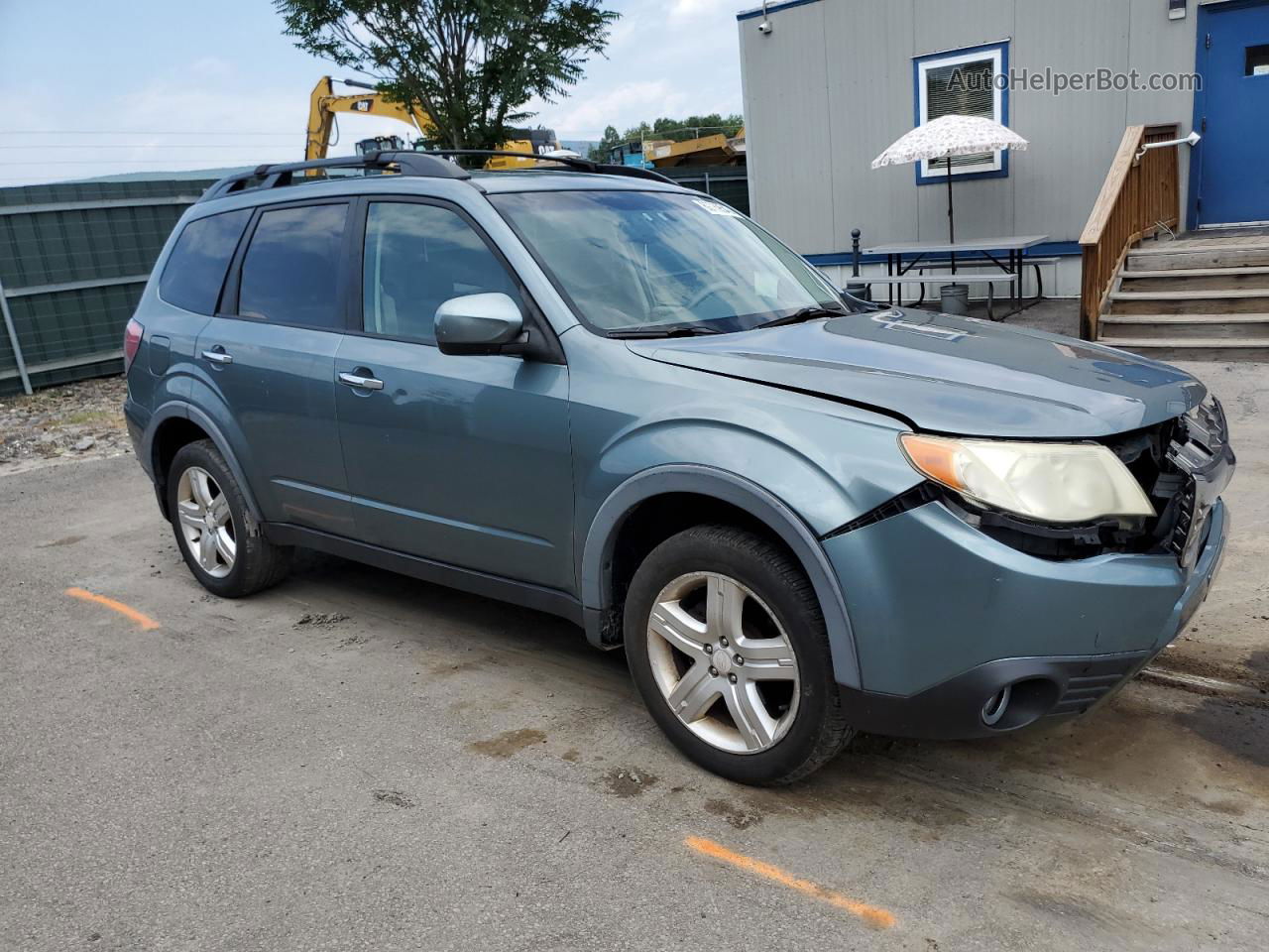 2009 Subaru Forester 2.5x Premium Teal vin: JF2SH63689H756387