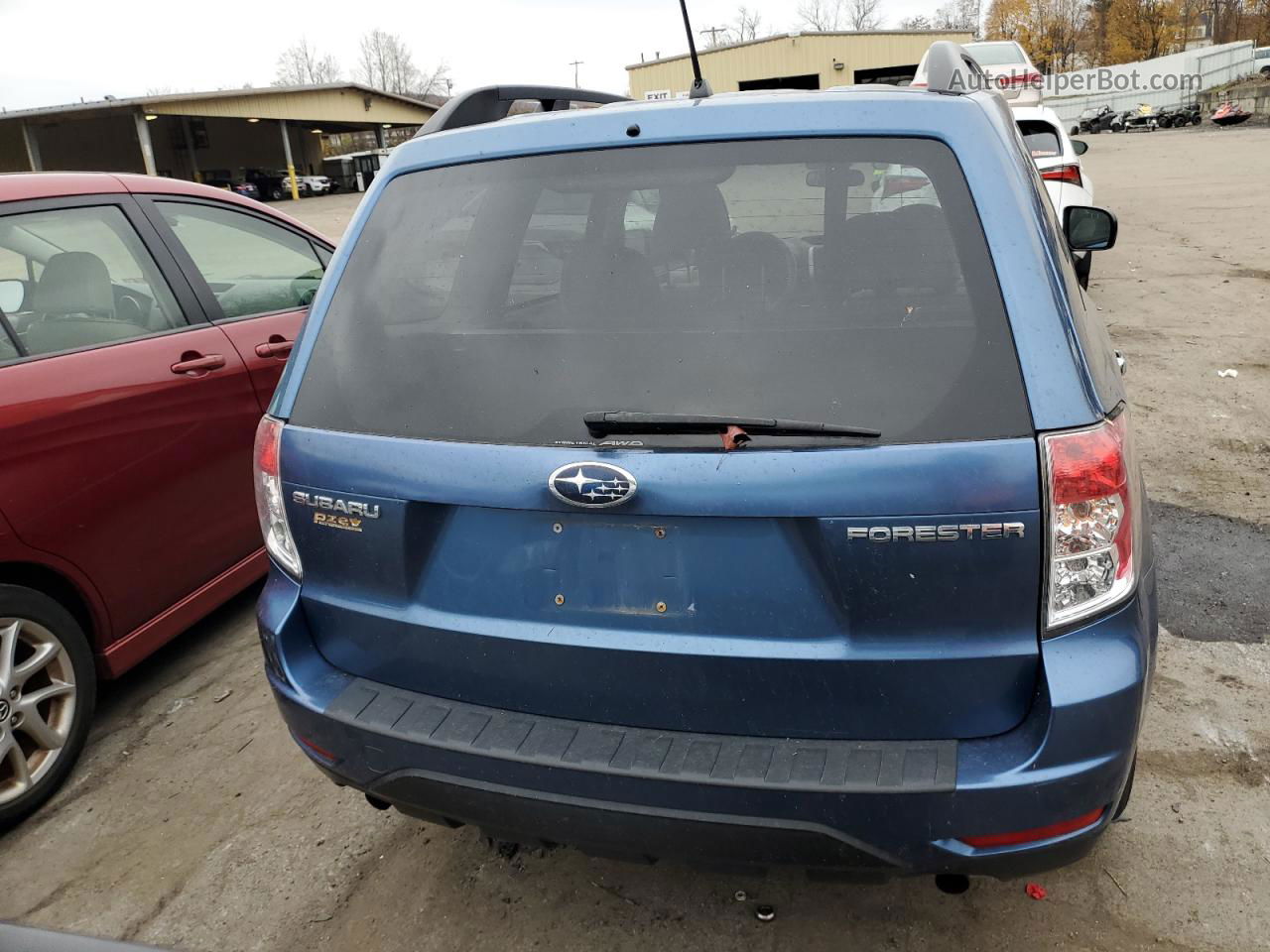 2009 Subaru Forester 2.5x Premium Синий vin: JF2SH63699H714763