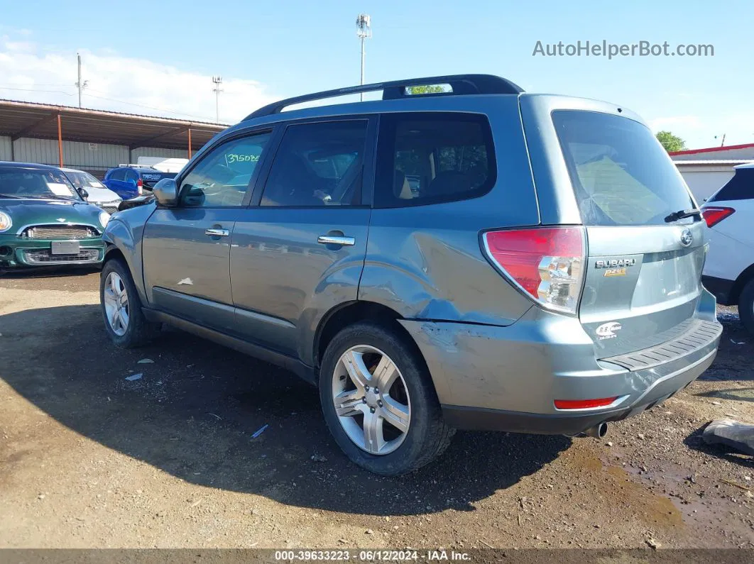 2009 Subaru Forester 2.5x Бирюзовый vin: JF2SH63699H791620