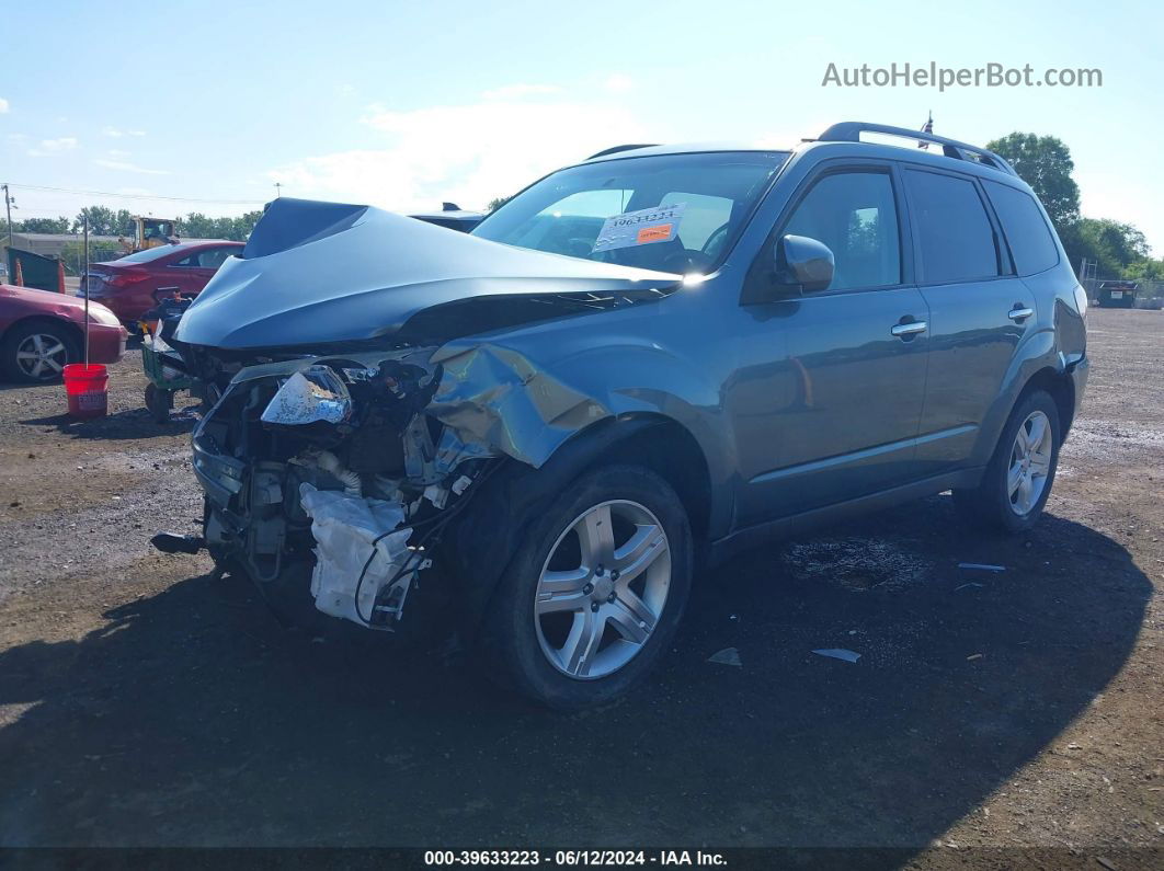 2009 Subaru Forester 2.5x Teal vin: JF2SH63699H791620