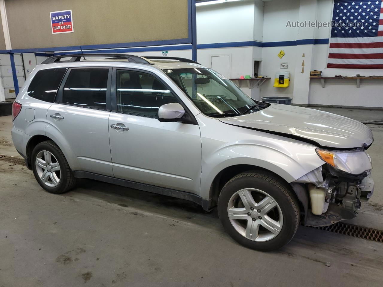 2009 Subaru Forester 2.5x Premium Серебряный vin: JF2SH63699H796414