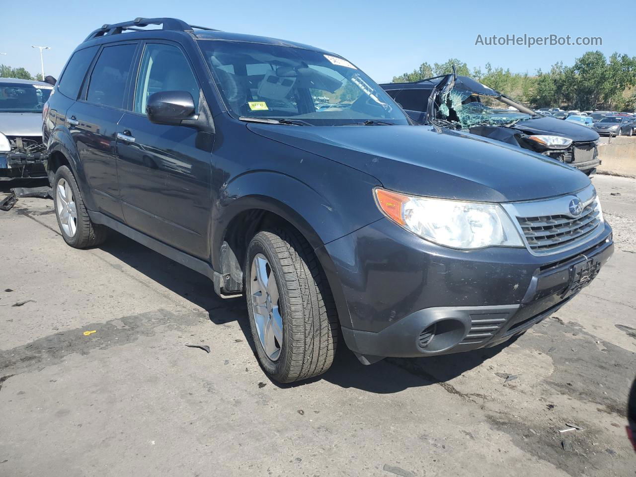 2009 Subaru Forester 2.5x Premium Black vin: JF2SH636X9G732789