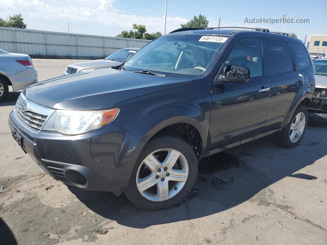 2009 Subaru Forester 2.5x Premium Black vin: JF2SH636X9G732789