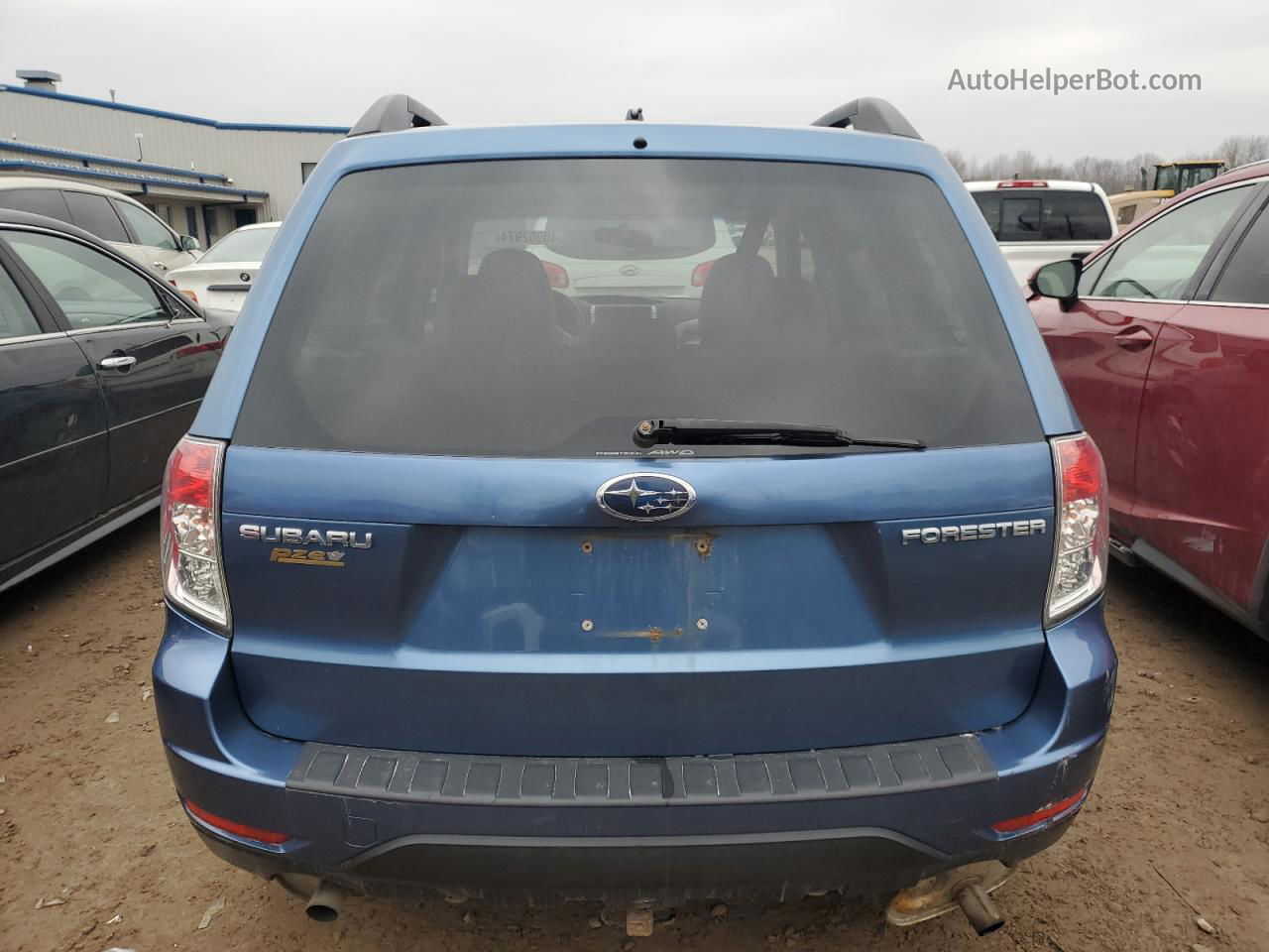 2009 Subaru Forester 2.5x Premium Blue vin: JF2SH636X9G737376