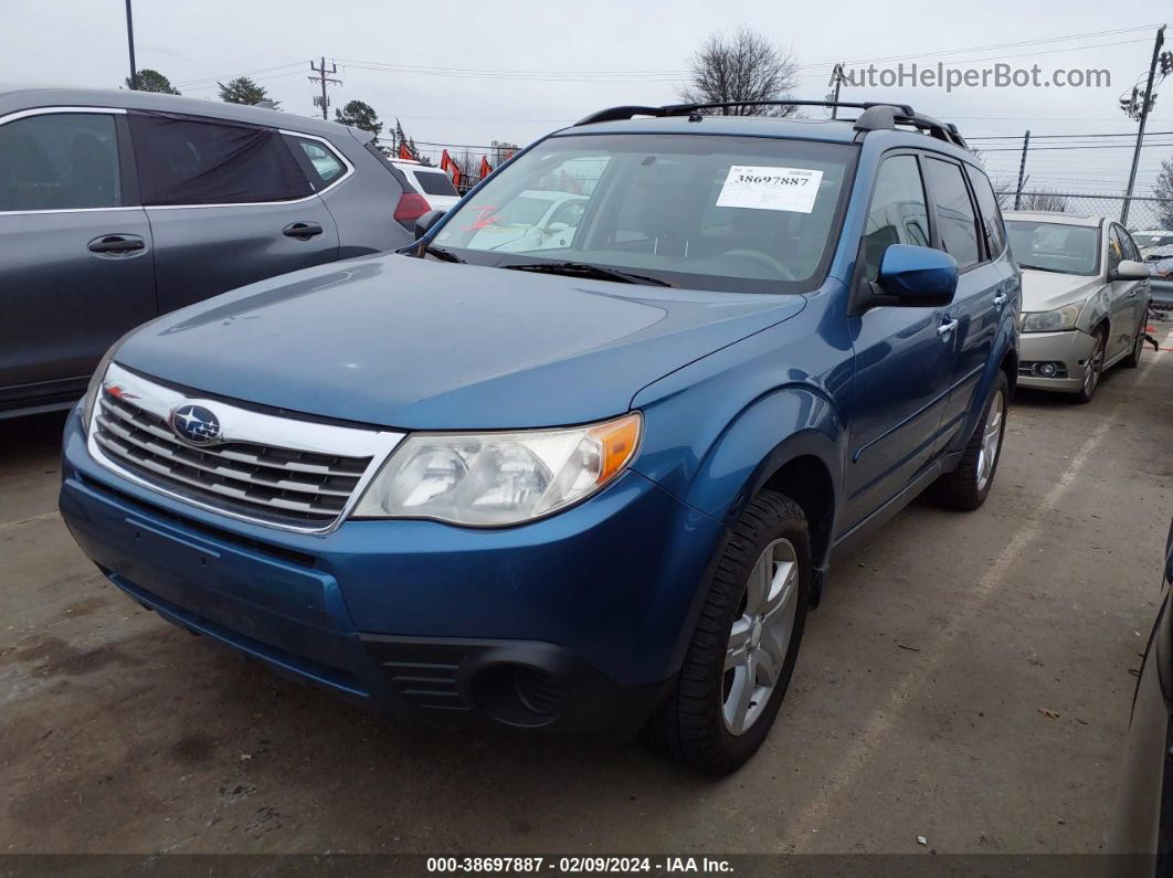 2009 Subaru Forester 2.5x Blue vin: JF2SH636X9G780258