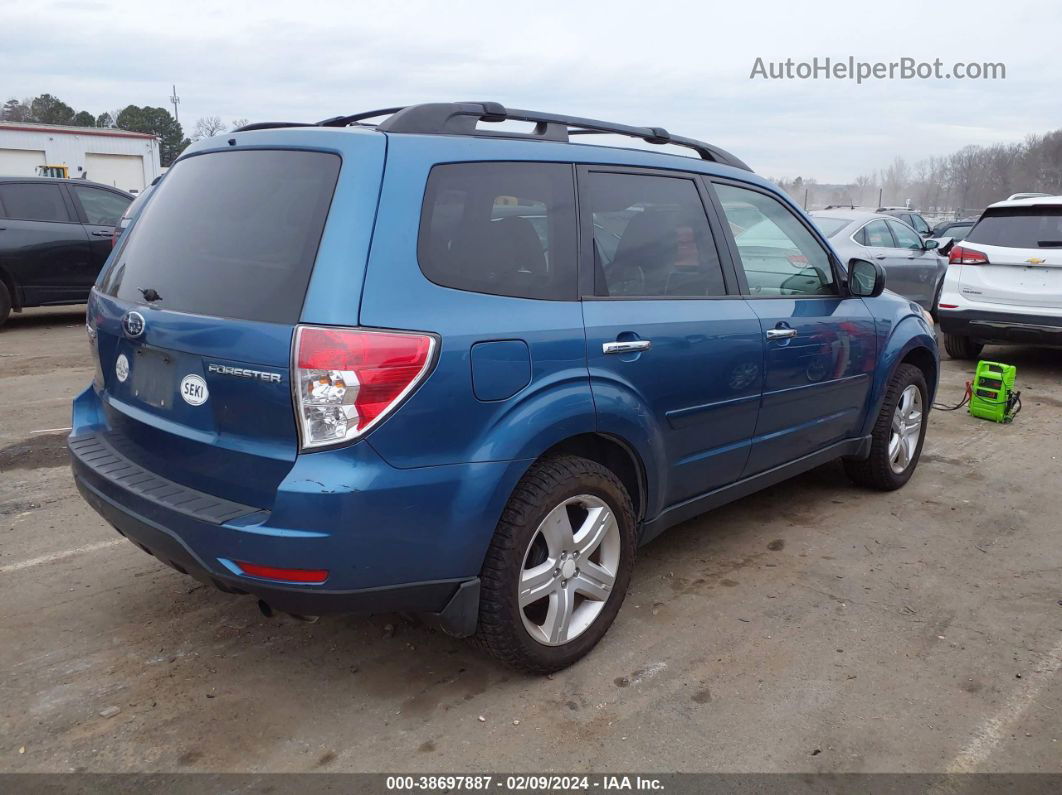 2009 Subaru Forester 2.5x Blue vin: JF2SH636X9G780258