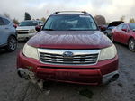 2009 Subaru Forester 2.5x Premium Red vin: JF2SH636X9G795455