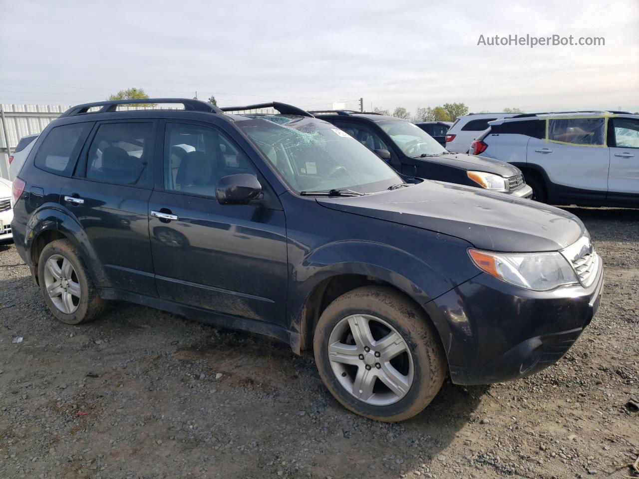 2009 Subaru Forester 2.5x Premium Black vin: JF2SH636X9H714030