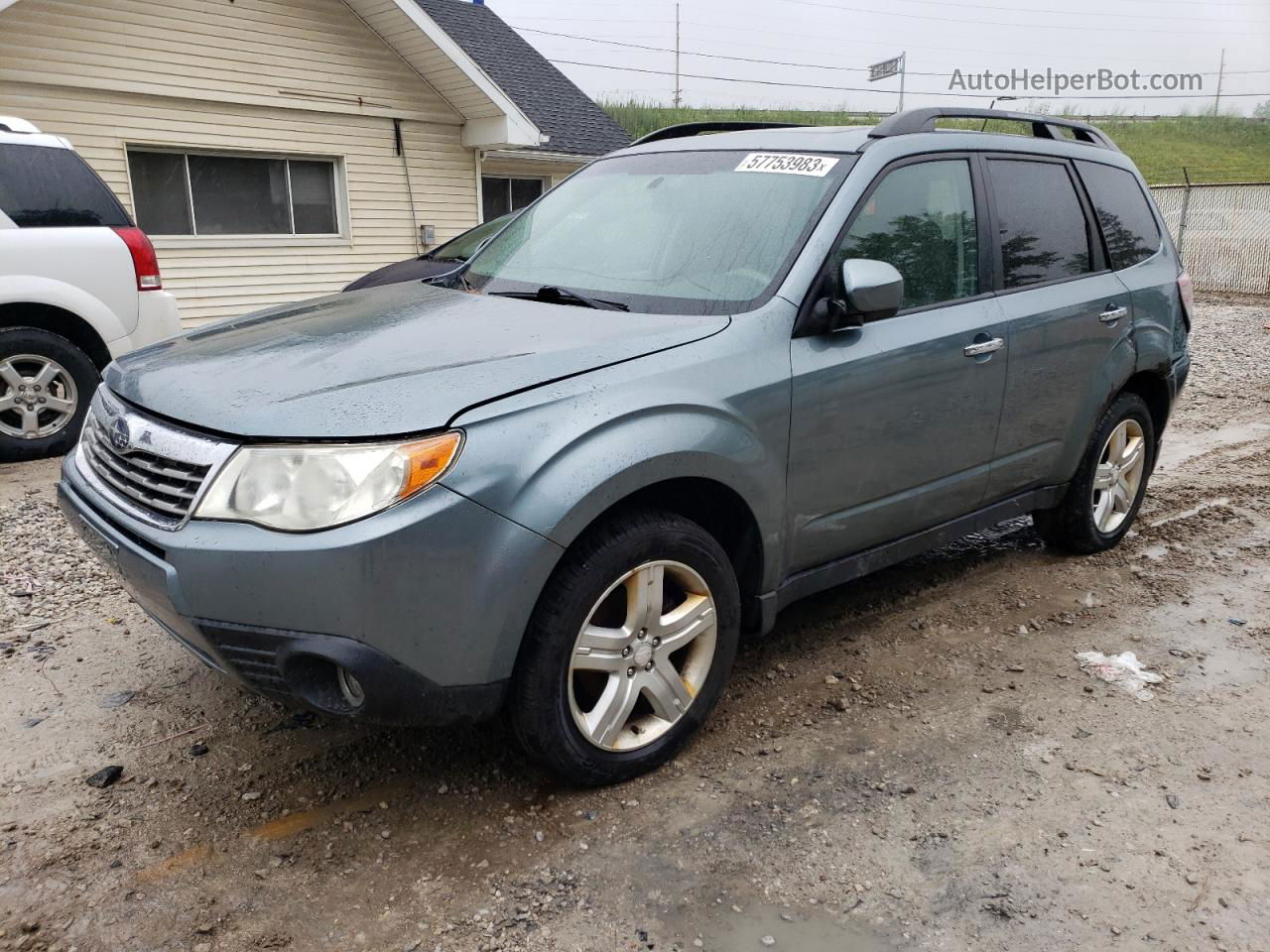 2009 Subaru Forester 2.5x Premium Green vin: JF2SH636X9H720197