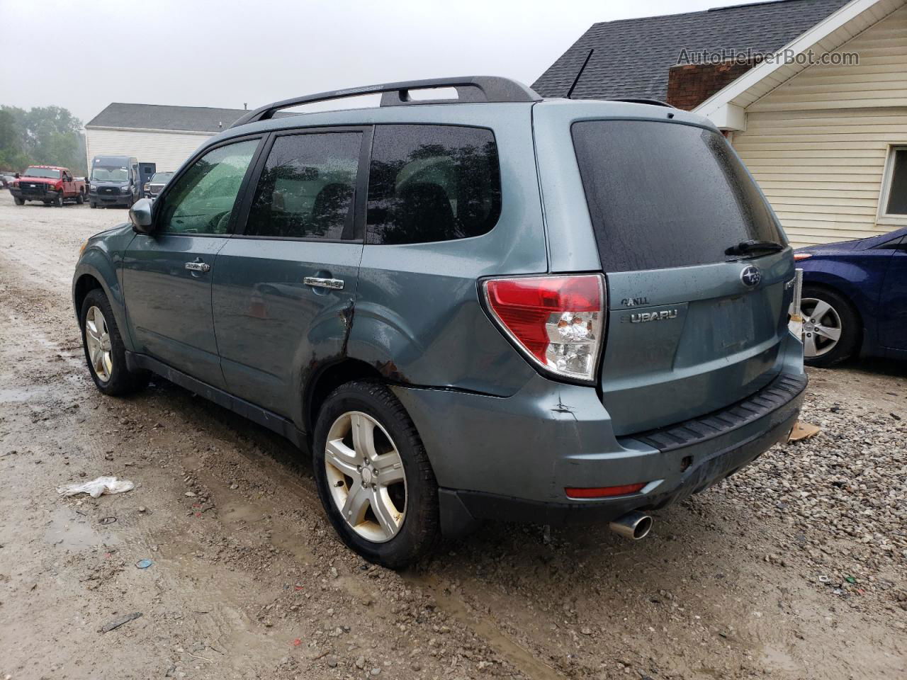 2009 Subaru Forester 2.5x Premium Green vin: JF2SH636X9H720197