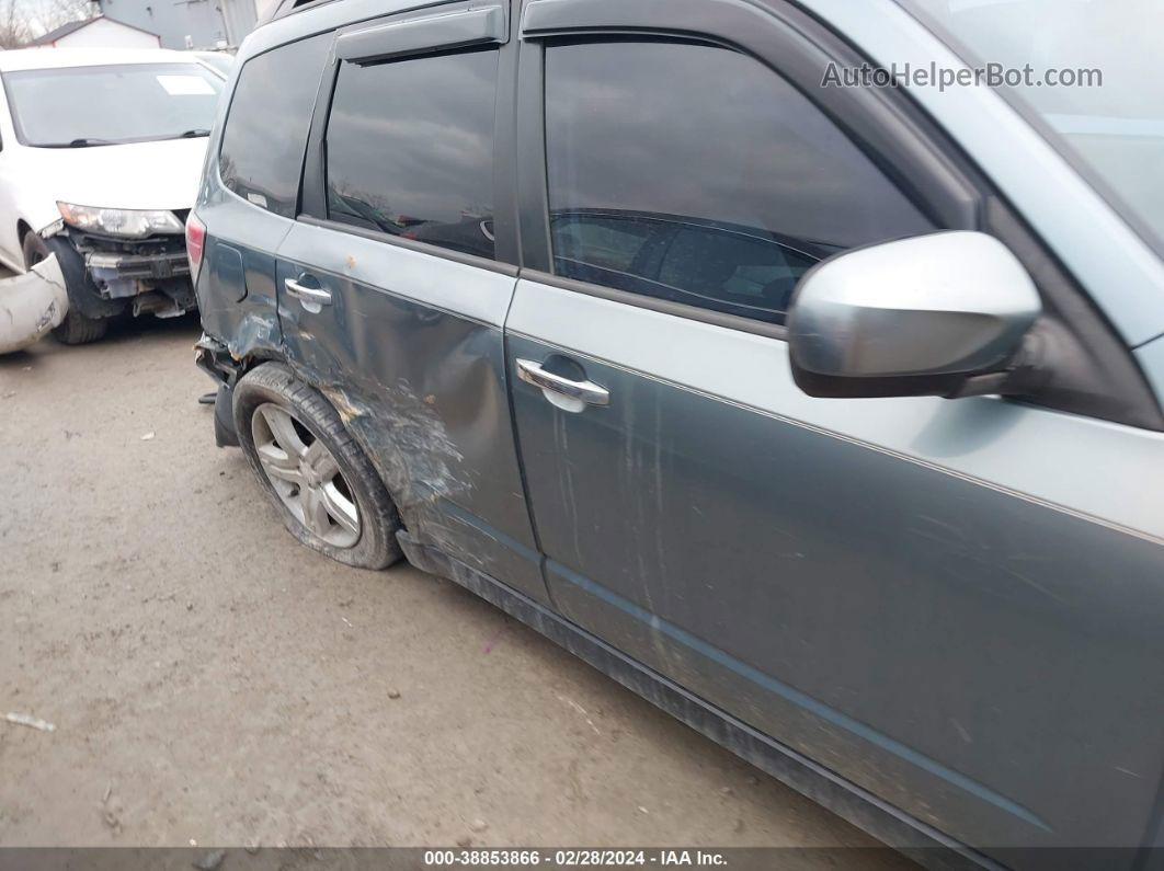 2009 Subaru Forester 2.5x Blue vin: JF2SH636X9H724587