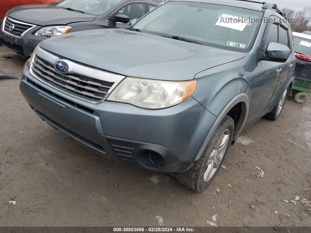 2009 Subaru Forester 2.5x Blue vin: JF2SH636X9H724587