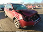 2009 Subaru Forester 2.5x Red vin: JF2SH636X9H726310