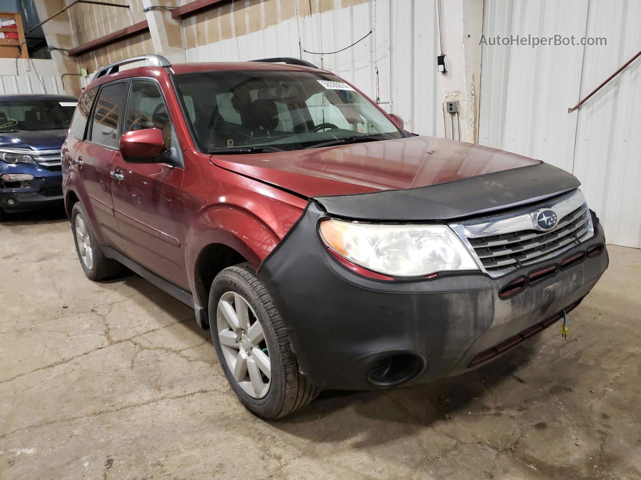 2009 Subaru Forester 2.5x Premium Red vin: JF2SH636X9H752521