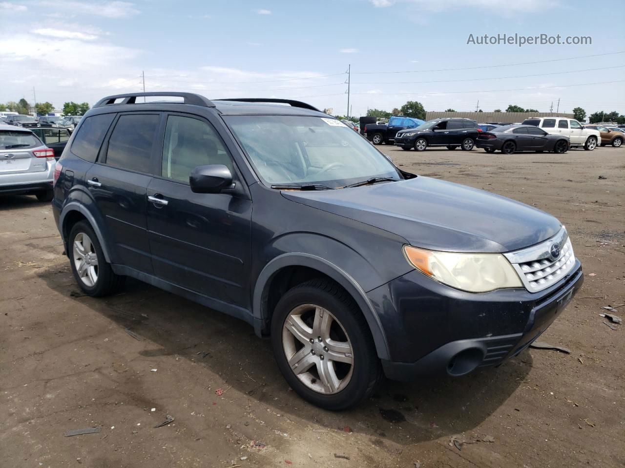 2009 Subaru Forester 2.5x Premium Gray vin: JF2SH636X9H753538