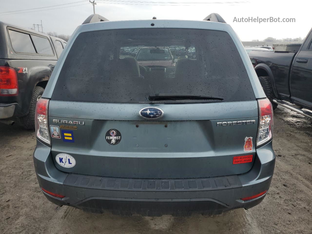 2009 Subaru Forester 2.5x Premium Синий vin: JF2SH636X9H755175