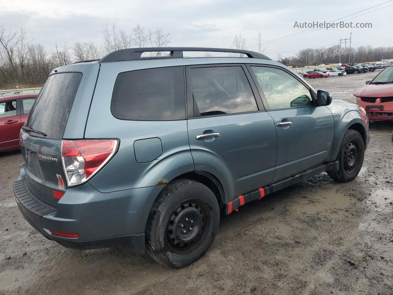 2009 Subaru Forester 2.5x Premium Blue vin: JF2SH636X9H755175