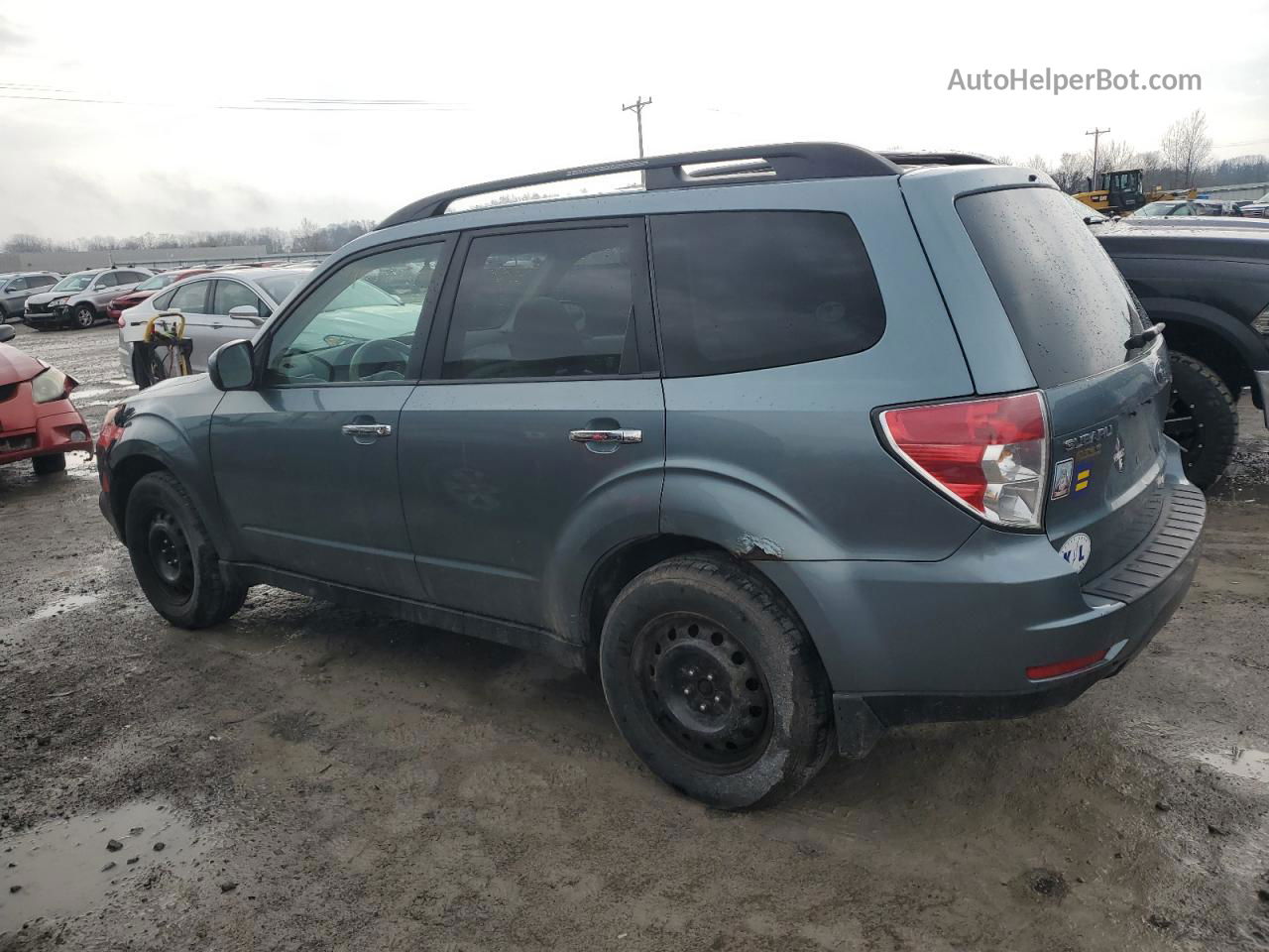 2009 Subaru Forester 2.5x Premium Синий vin: JF2SH636X9H755175