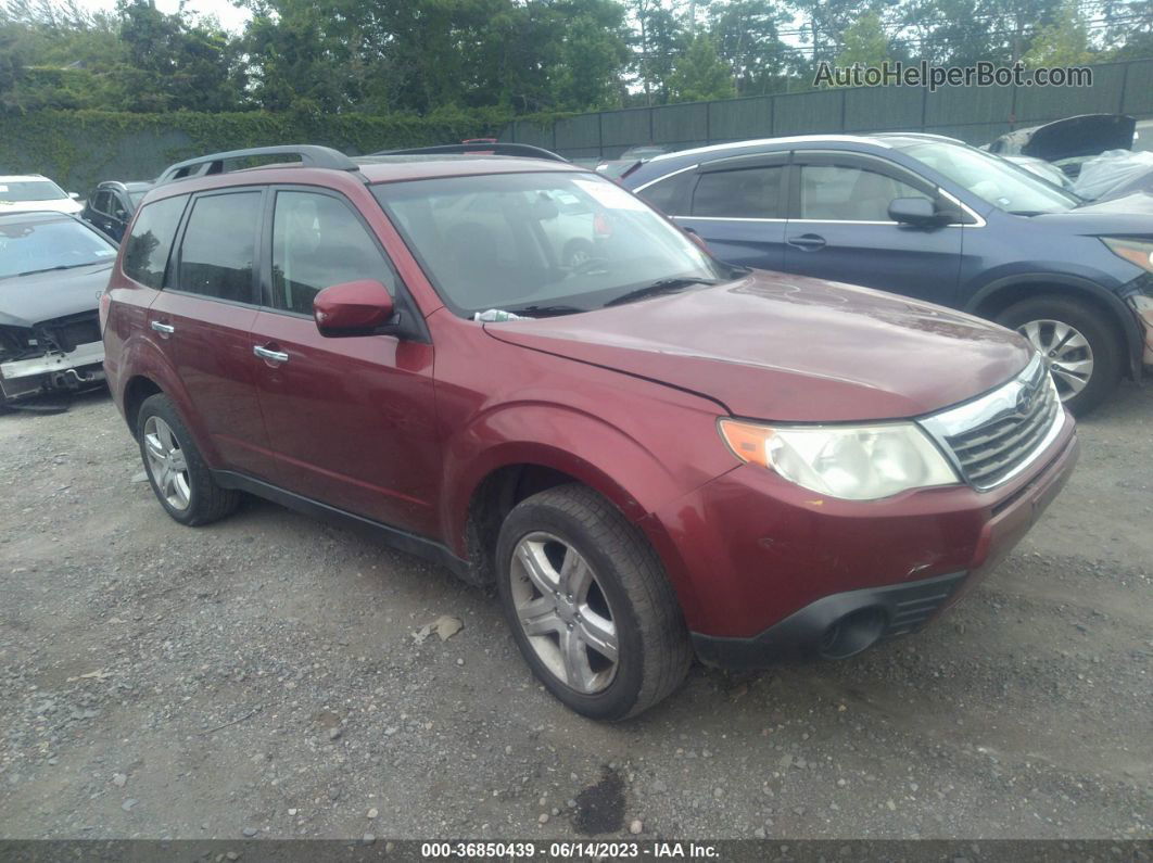 2009 Subaru Forester X W/prem/all-weather Red vin: JF2SH636X9H775023