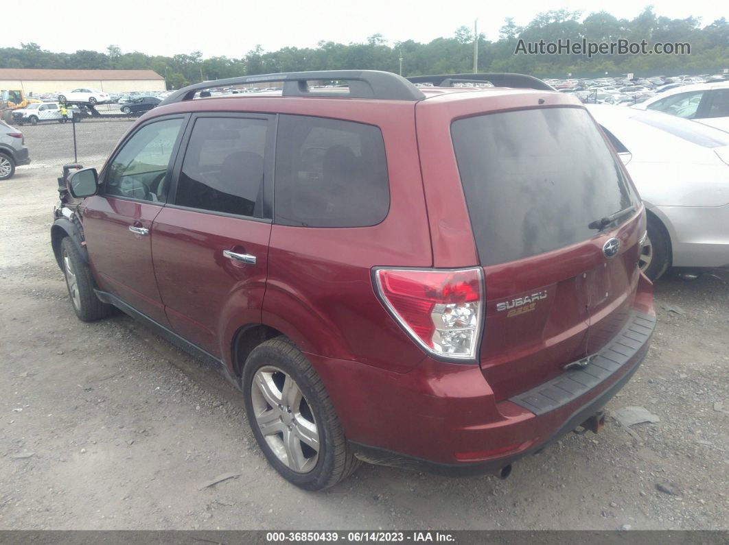 2009 Subaru Forester X W/prem/all-weather Red vin: JF2SH636X9H775023