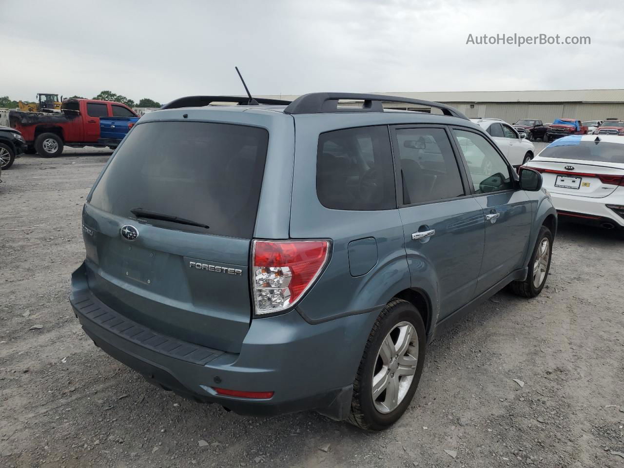 2009 Subaru Forester 2.5x Premium Зеленый vin: JF2SH636X9H792730