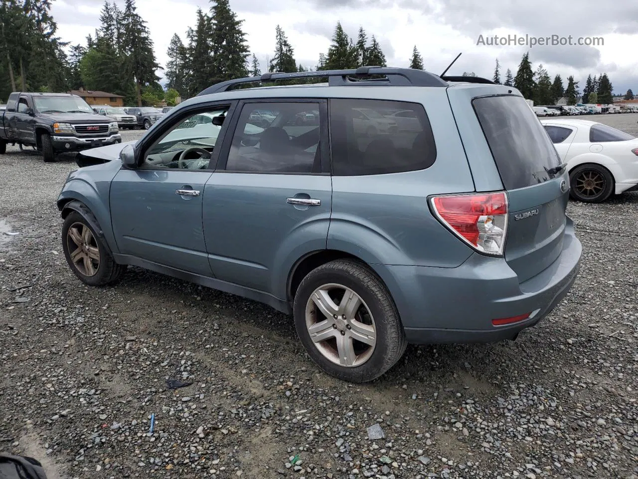 2009 Subaru Forester 2.5x Premium Teal vin: JF2SH636X9H796437