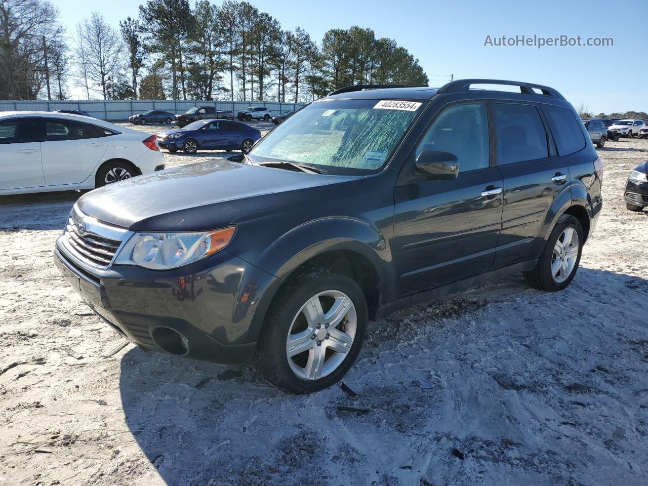 2009 Subaru Forester 2.5x Limited Угольный vin: JF2SH64609H709708