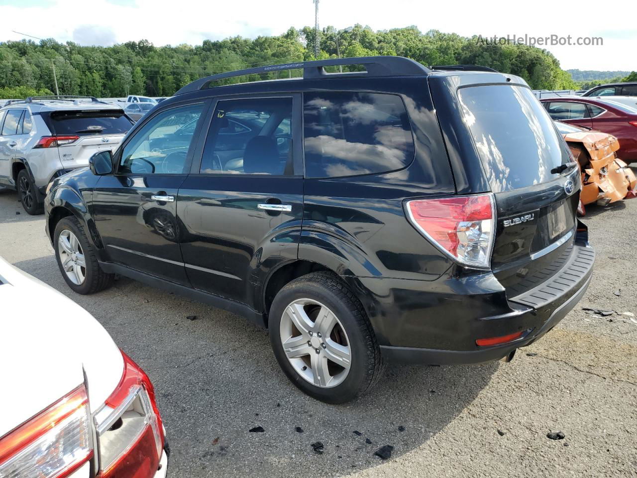 2009 Subaru Forester 2.5x Limited Black vin: JF2SH64609H742515