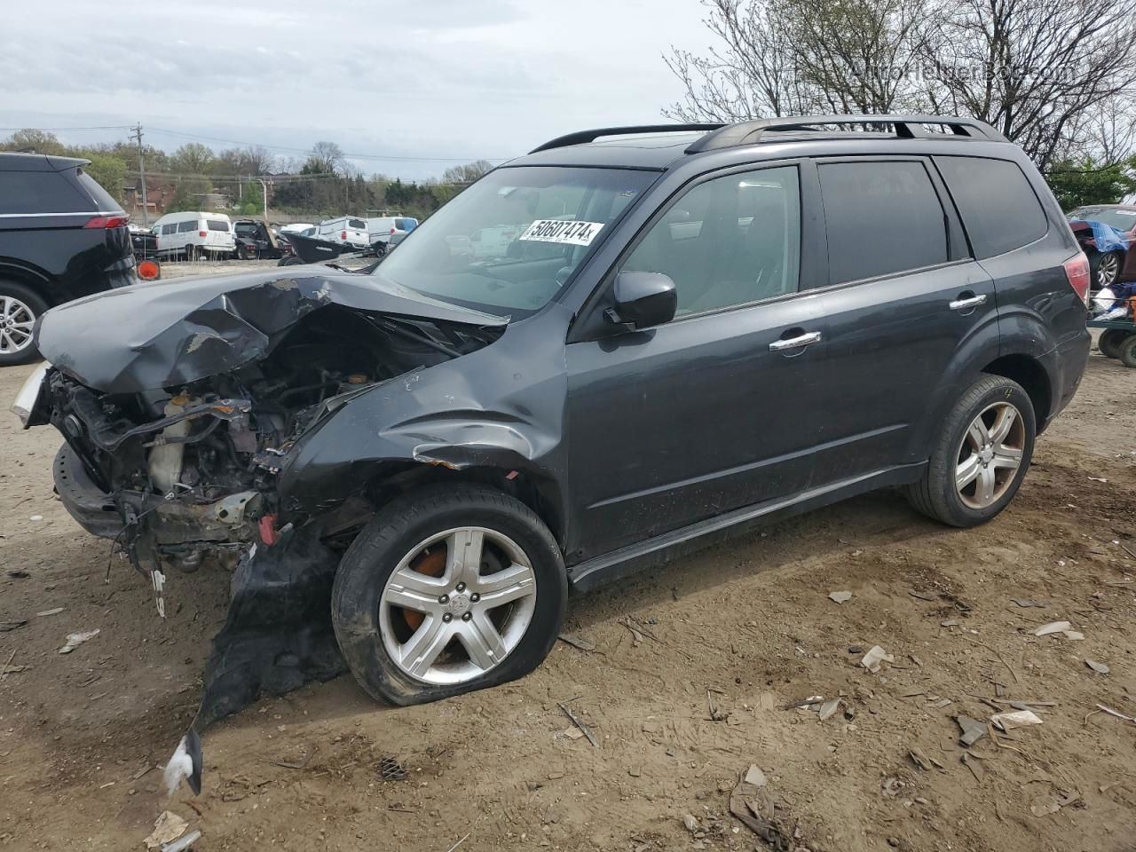 2009 Subaru Forester 2.5x Limited Gray vin: JF2SH64609H759766