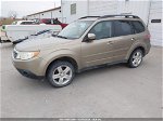 2009 Subaru Forester 2.5x Limited Beige vin: JF2SH64609H761677