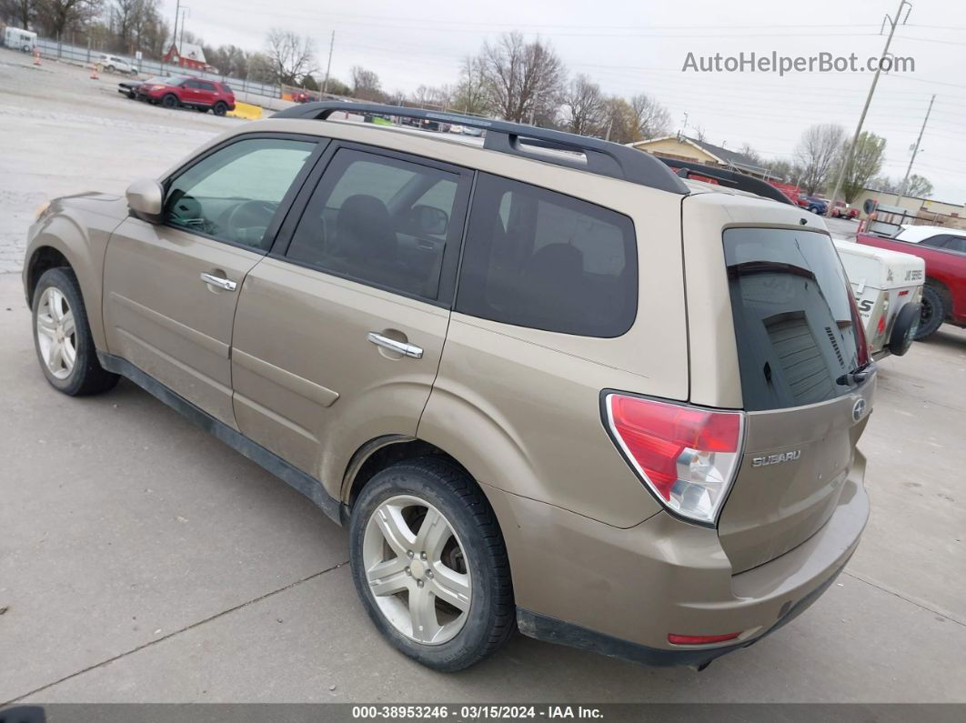 2009 Subaru Forester 2.5x Limited Beige vin: JF2SH64609H761677