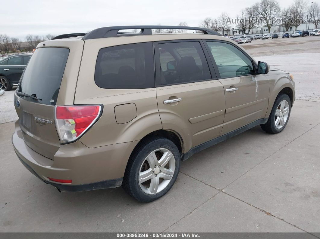 2009 Subaru Forester 2.5x Limited Бежевый vin: JF2SH64609H761677