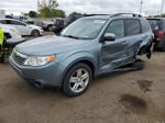 2009 Subaru Forester 2.5x Limited Синий vin: JF2SH64609H765261