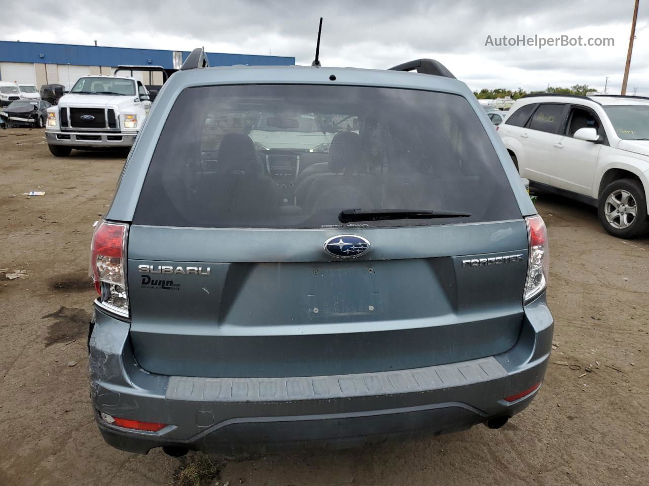 2009 Subaru Forester 2.5x Limited Blue vin: JF2SH64609H765261