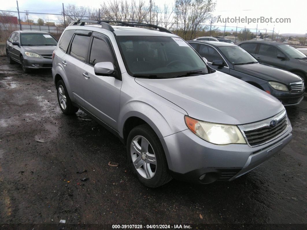 2009 Subaru Forester 2.5x Limited Silver vin: JF2SH64609H779192