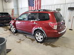 2009 Subaru Forester 2.5x Limited Burgundy vin: JF2SH64619H711306