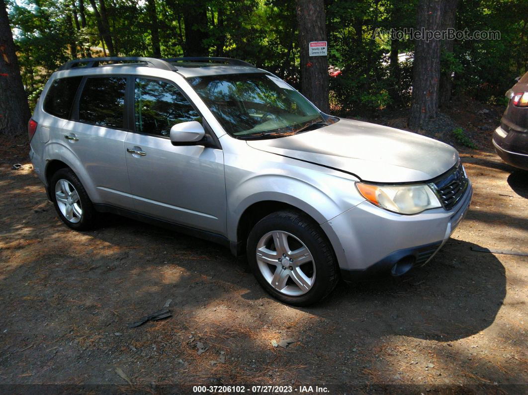2009 Subaru Forester X Limited Silver vin: JF2SH64619H736805
