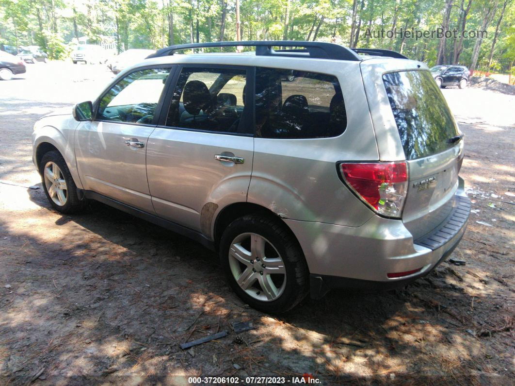 2009 Subaru Forester X Limited Silver vin: JF2SH64619H736805