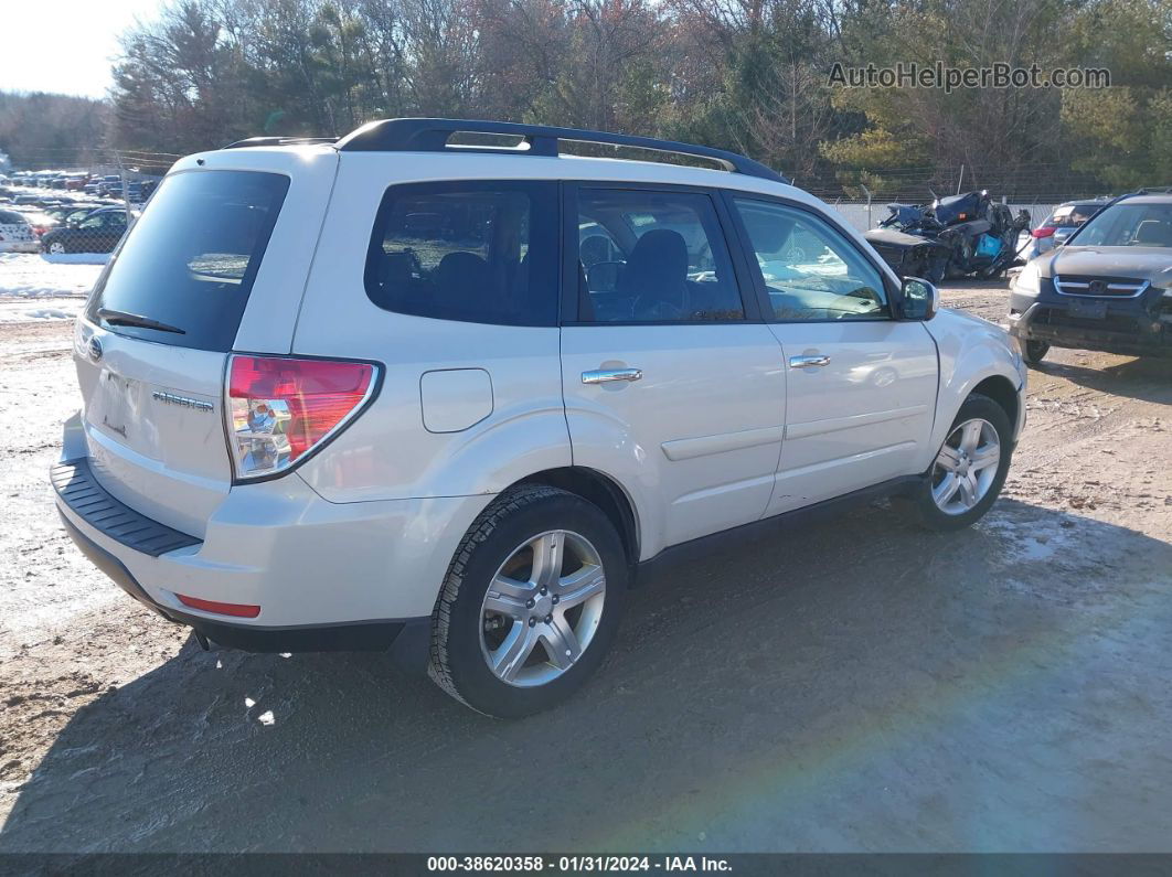 2009 Subaru Forester 2.5x Limited White vin: JF2SH64619H752339