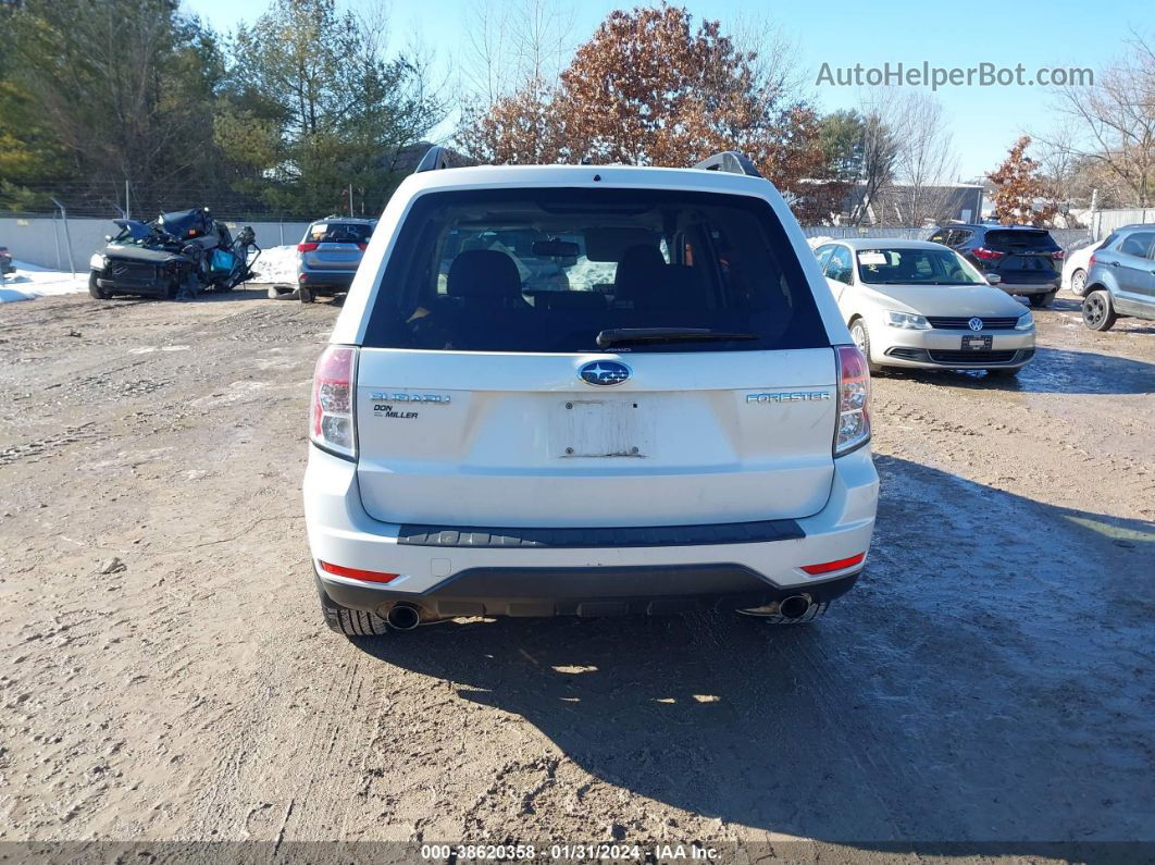 2009 Subaru Forester 2.5x Limited White vin: JF2SH64619H752339