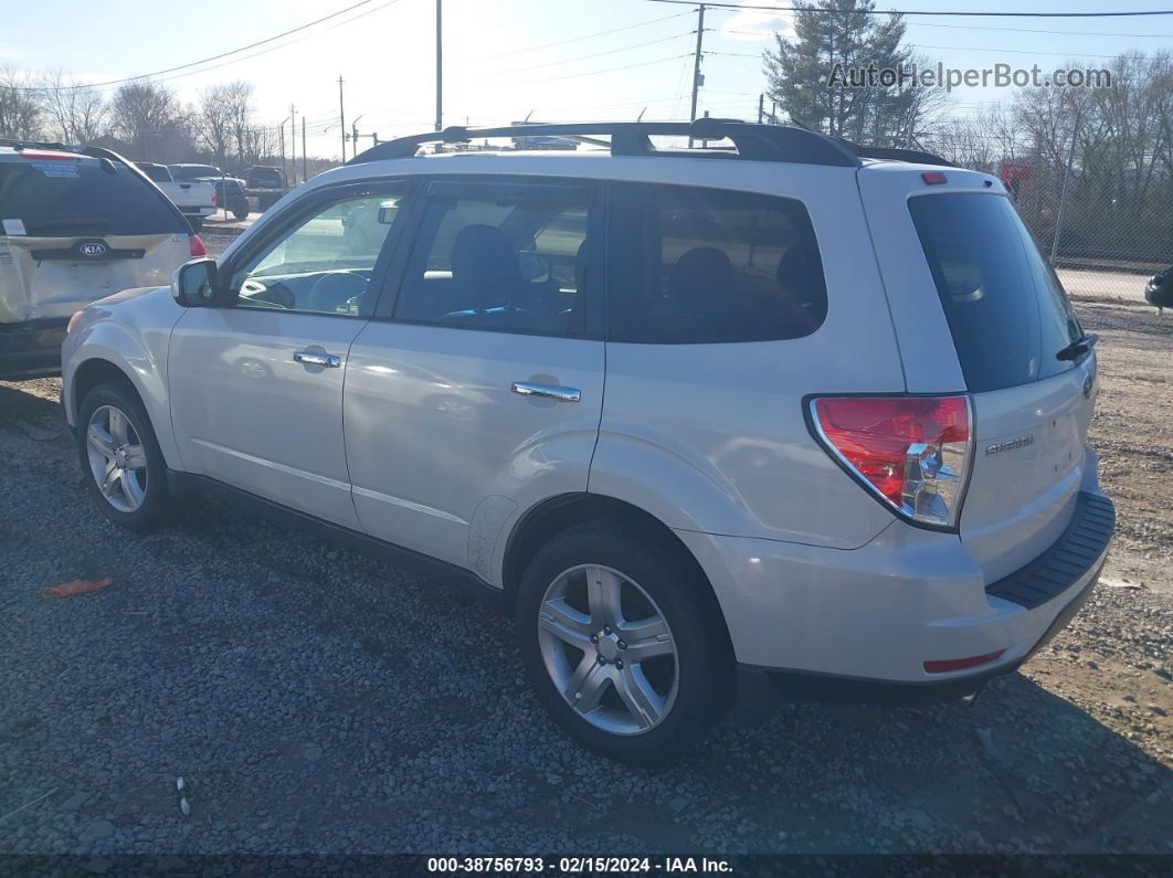 2009 Subaru Forester 2.5x Limited White vin: JF2SH64619H761686