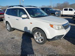 2009 Subaru Forester 2.5x Limited White vin: JF2SH64619H761686