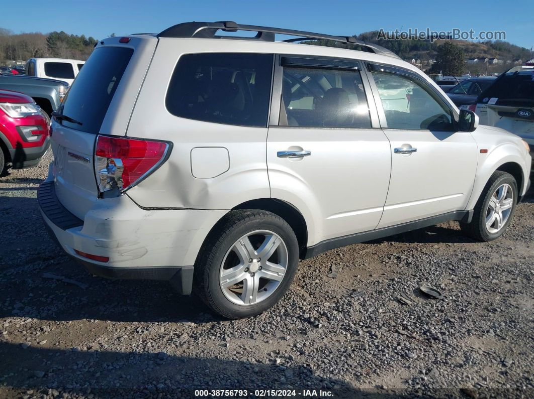 2009 Subaru Forester 2.5x Limited White vin: JF2SH64619H761686